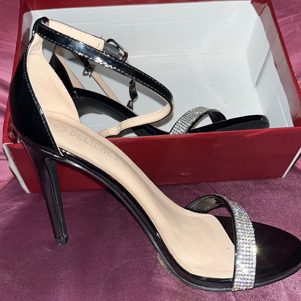 Black heels